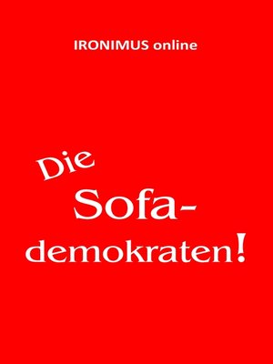 cover image of Die Sofademokraten